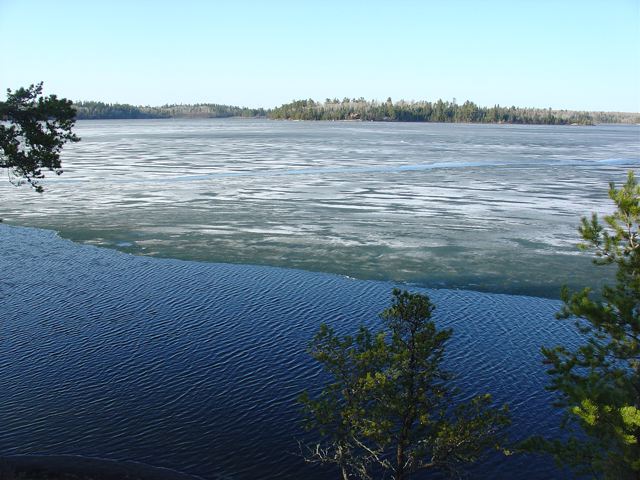 Looking North in front of the Resort